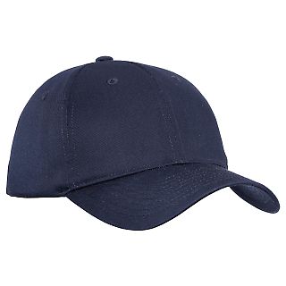 Port Authority C800    Fine Twill Cap in Navy front view