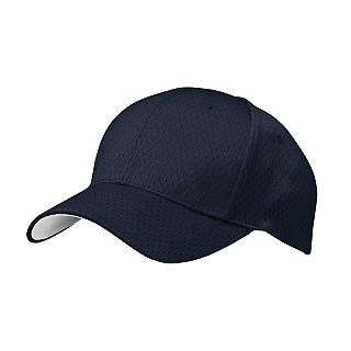 Port Authority C833    Pro Mesh Cap in Navy front view