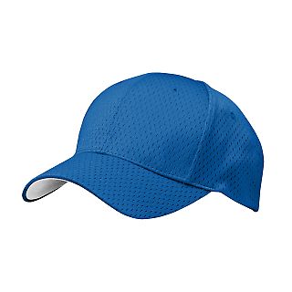 Port Authority C833    Pro Mesh Cap in Royal front view