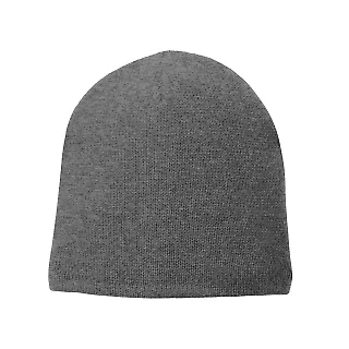Port & Company CP91L Fleece-Lined Beanie Cap Athl Oxford front view