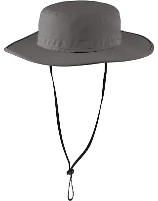 Port Authority C920 Outdoor Wide-Brim Hat Sterling Grey front view