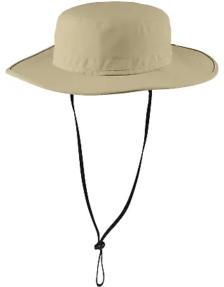 Port Authority C920 Outdoor Wide-Brim Hat Stone front view
