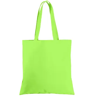 Port Authority BG408    Document Tote Lime Shock front view