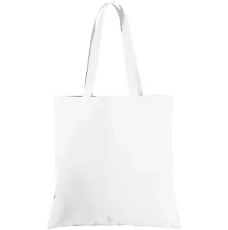 Port Authority BG408    Document Tote White front view
