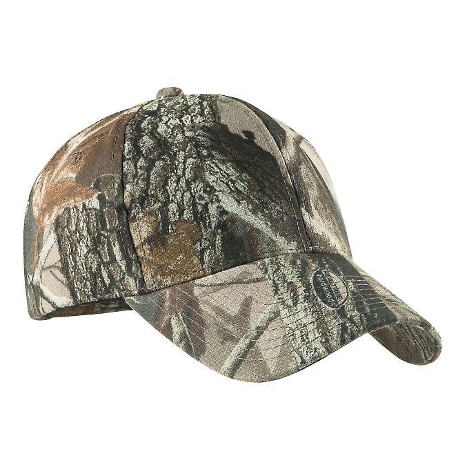 Port Authority C855    Pro Camouflage Series Cap in Rt/hardwoods front view