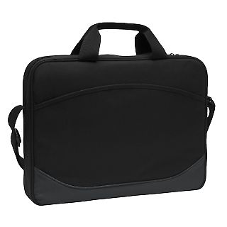 Port Authority BG305 Value Computer Case in Dark charcoal front view