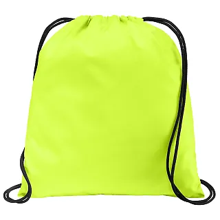 Port Authority BG615    Ultra-Core Cinch Pack Neon Yellow front view