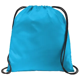 Port Authority BG615    Ultra-Core Cinch Pack Turquoise front view