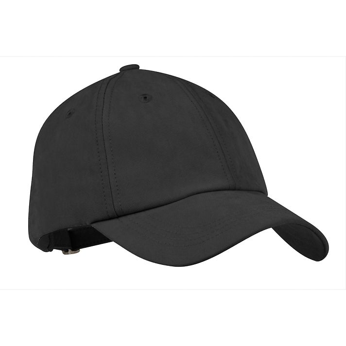 Port Authority C850 Sueded Cap in Charcoal front view