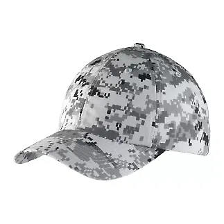 Port Authority C925    Digital Ripstop Camouflage  Grey Camo front view