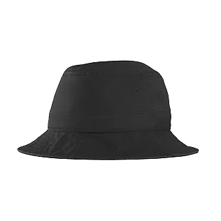 Port Authority PWSH2    Bucket Hat Black front view