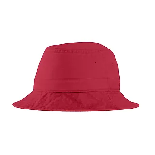 Port Authority PWSH2    Bucket Hat Red front view
