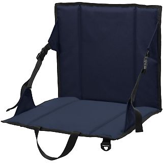Port Authority BG601 Stadium Seat in Navy front view