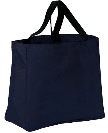 Port Authority B0750 - Essential Tote in Navy front view