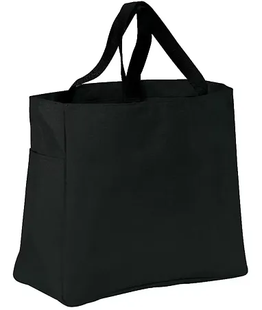 Port Authority B0750    -  Essential Tote Black front view
