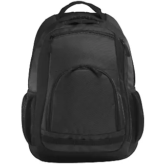 Port Authority BG207    Xtreme Backpack DG/Blk/Black front view