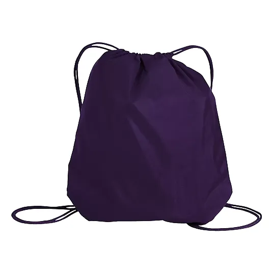 Port Authority BG85    - Cinch Pack in Purple front view