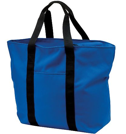 Port Authority B5000 All-Purpose Tote in Royal front view