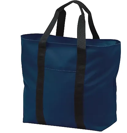 Port Authority B5000    All-Purpose Tote Navy front view