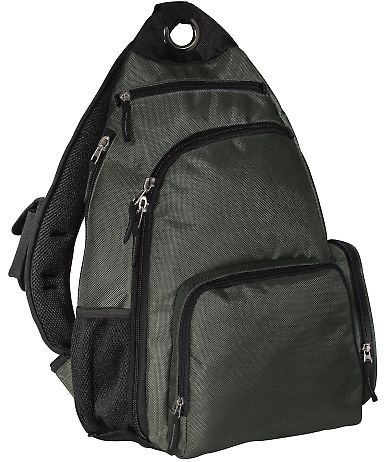 Port Authority BG112 Sling Pack in Dark slate front view