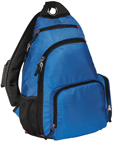 Port Authority BG112    Sling Pack in Snorkel blue front view