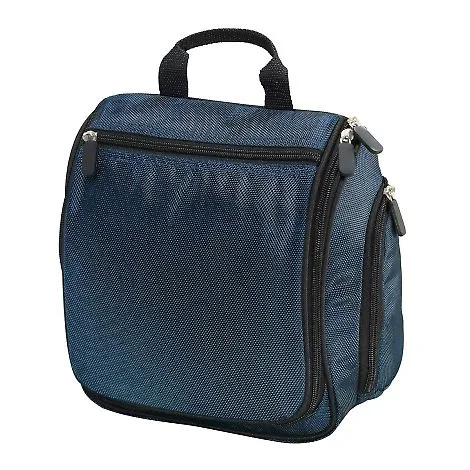 Port Authority BG700    Hanging Toiletry Kit in Dk steel blue front view