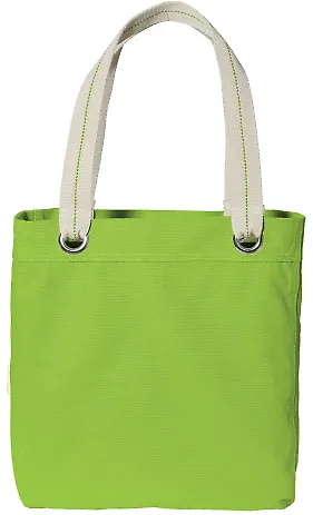Port Authority B118    Allie Tote Shock Lime front view