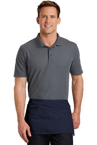 Port Authority A515    Waist Apron with Pockets in Navy front view