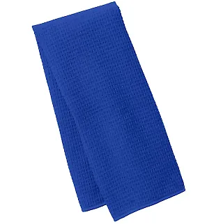 Port Authority TW59    Waffle Microfiber Fitness T Royal front view