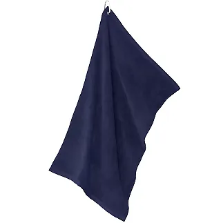 Port Authority TW530    Grommeted Microfiber Golf  True Navy front view