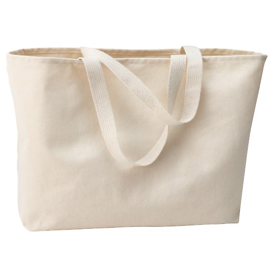 Port Authority B300 - Jumbo Tote in Natural front view