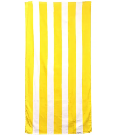 Carmel Towel Company C3060S Cabana Stripe Velour B Sunlight front view