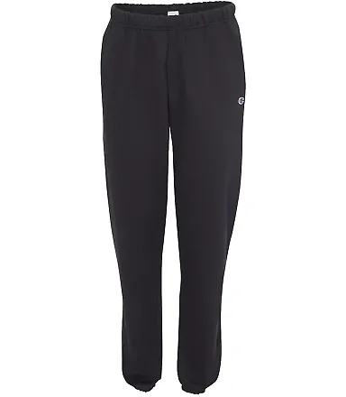Champion RW10 Reverse Weave Sweatpants with Pocket Black front view