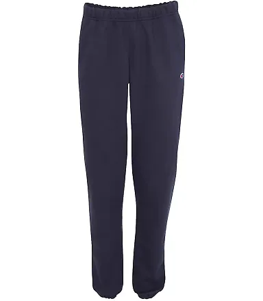Champion RW10 Reverse Weave Sweatpants with Pocket Team Navy front view