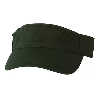 Valucap VC500 Bio-Washed Visor Forest front view