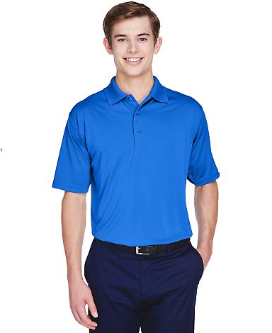 UltraClub 8610 Men's Cool & Dry 8 Star Elite Perfo in Royal front view