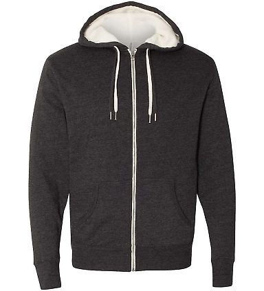 Independent Trading Co. EXP90SHZ Unisex Sherpa-Lin in Charcoal heather