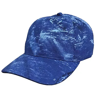 Kati SN200 Structured Camo Cap Realtree Fishing Blue front view