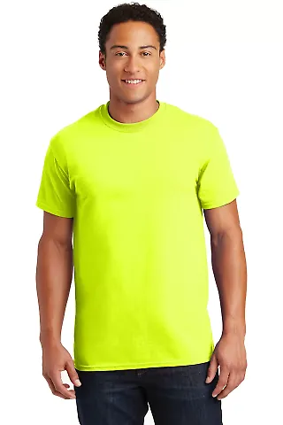 Gildan 2000 Ultra Cotton T-Shirt G200 in Safety green front view