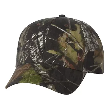 Kati LC15V Licensed Camo Cap With Velcro Mossy Oak BreakUp front view