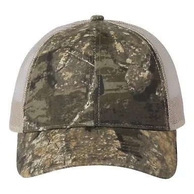Kati LC5M Camo Mesh Back Cap in New timber/ tan front view