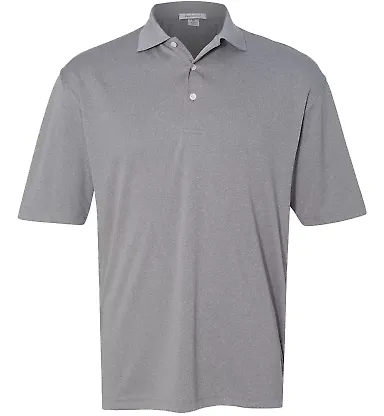 FeatherLite 0469 Moisture Free Mesh Sport Shirt Heathered Steel front view