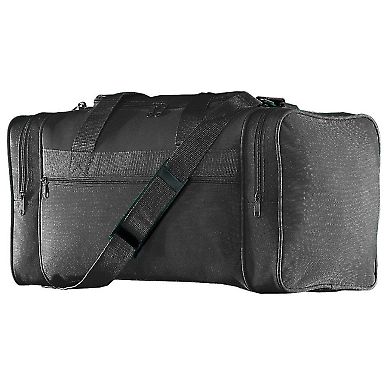 417 AUGUSTA 600D POLY SMALL GEAR BAG  in Black front view