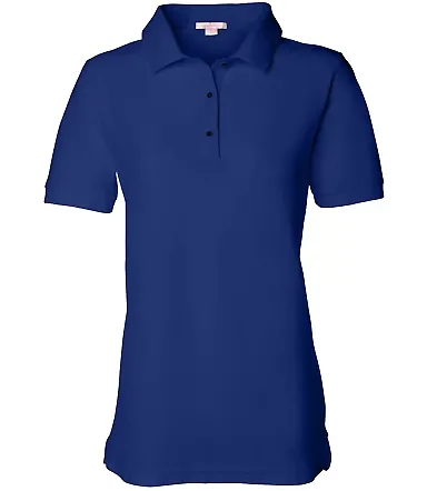 FeatherLite 5500 Women's Pique Sport Shirt Royal front view