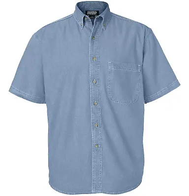 Sierra Pacific 0211 Short Sleeve Denim Light Denim front view