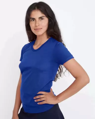 Los Angeles Apparel FF3001 Women's Tee Lapis front view