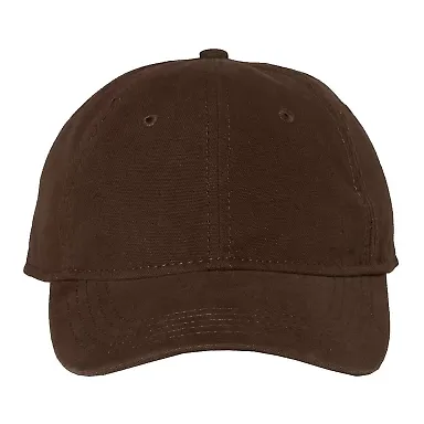 DRI DUCK 3356 Highland Canvas Cap in Tobacco front view