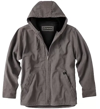 DRI DUCK 5090 Laredo Boulder Cloth™ Canvas Jacke in Gravel front view