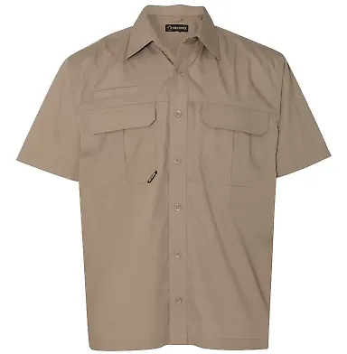 DRI DUCK 4463 Utility Short Sleeve Ripstop Shirt Rope front view