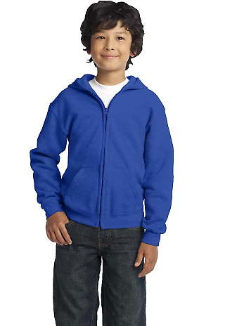 G186B Gildan Youth 7.75 oz. Heavy Blend™ 50/50 Full-Zip Hood - From $14.81